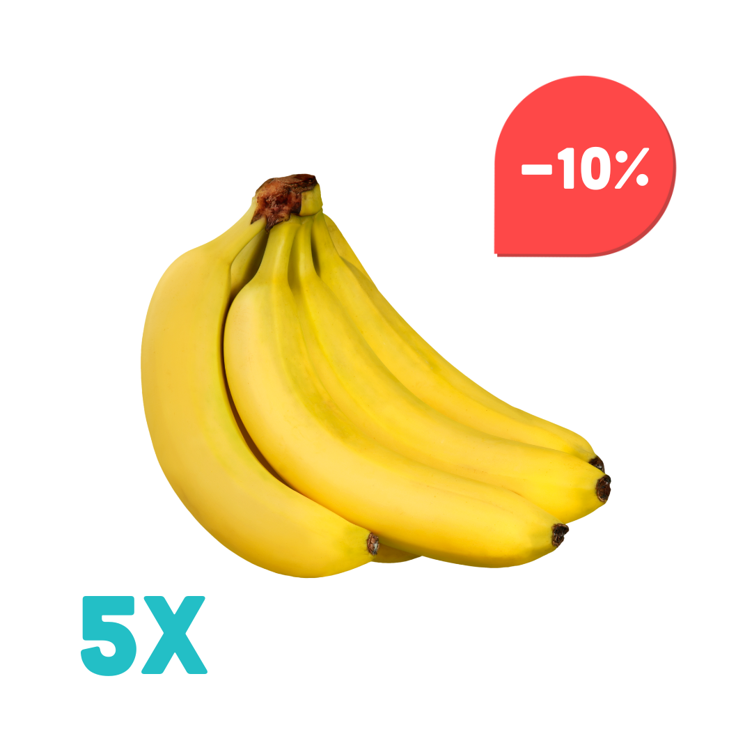 5x Banane