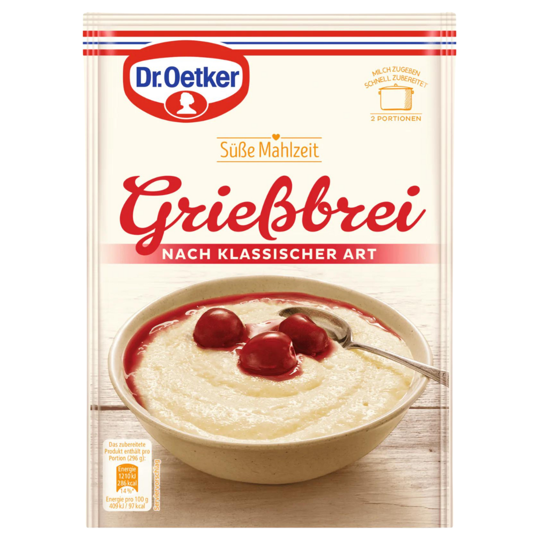 Grießbrei nach klassischer Art