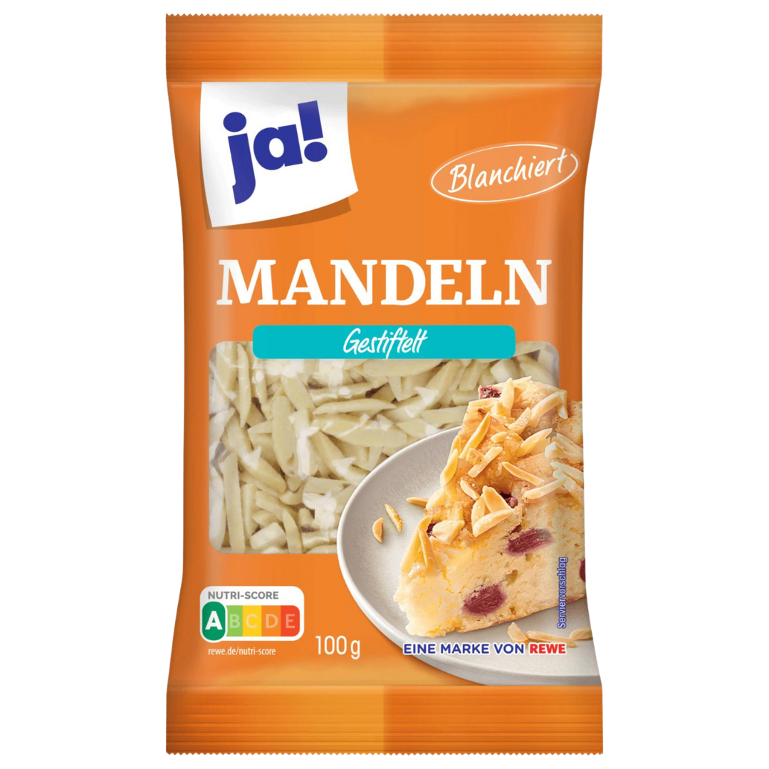 Mandeln gestiftelt