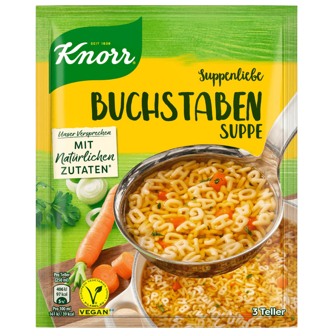 Buchstabensuppe