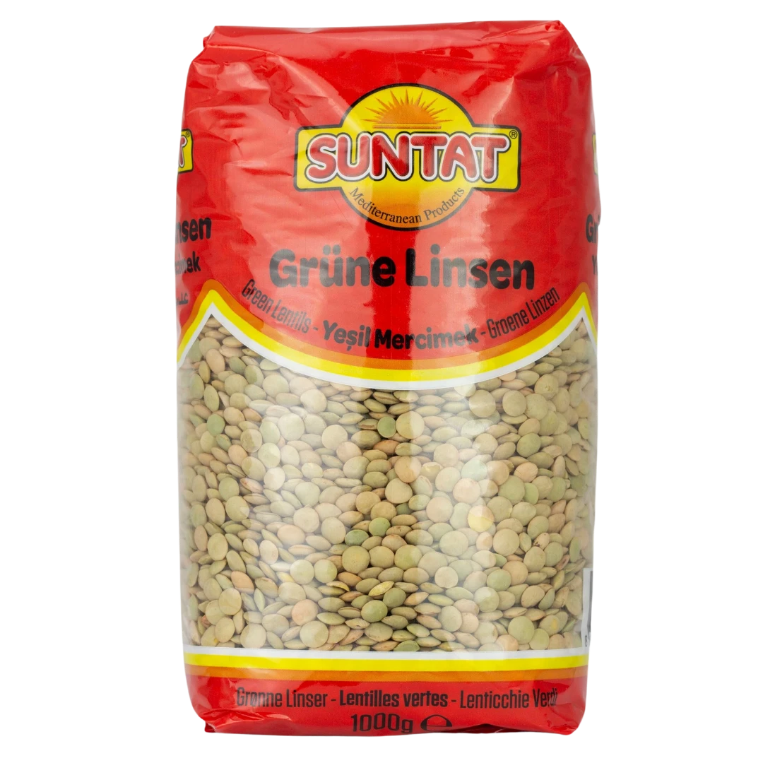 Grüne Linsen