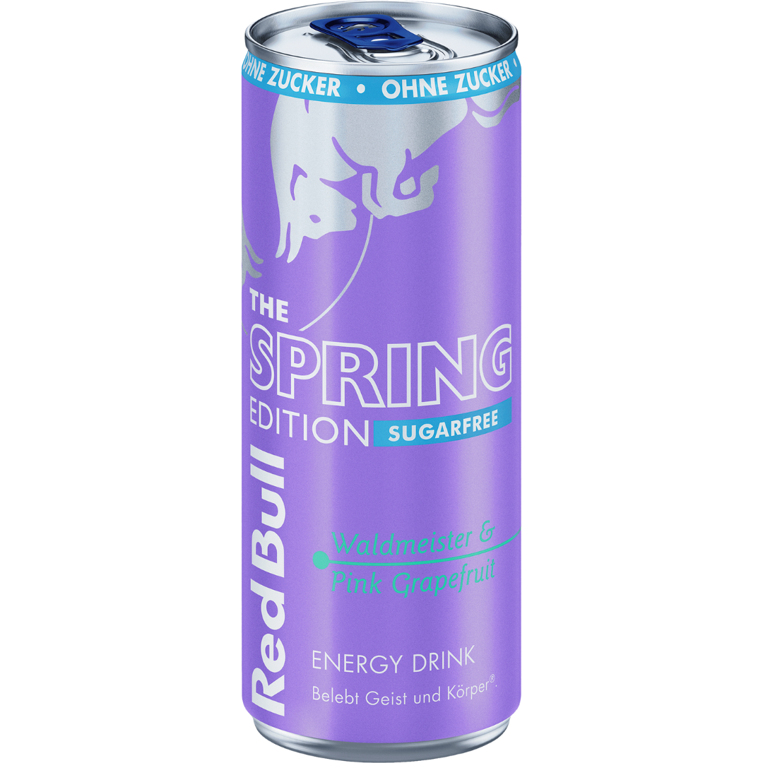 Red Bull - Spring Edition 2025 Waldmeister Pink Grapefruit Sugarfree